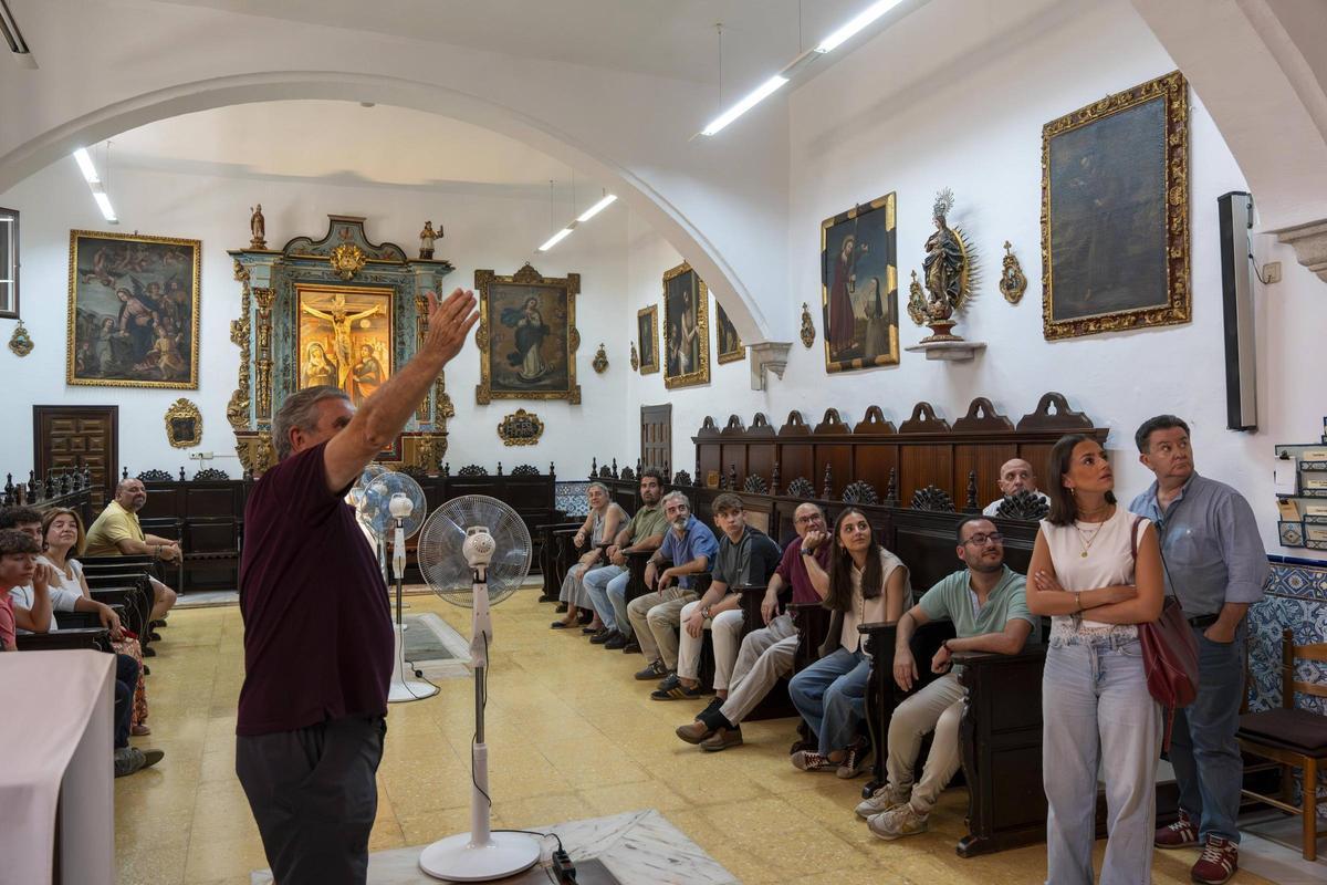 Fotogalería | Visita al convento de Santa Ana