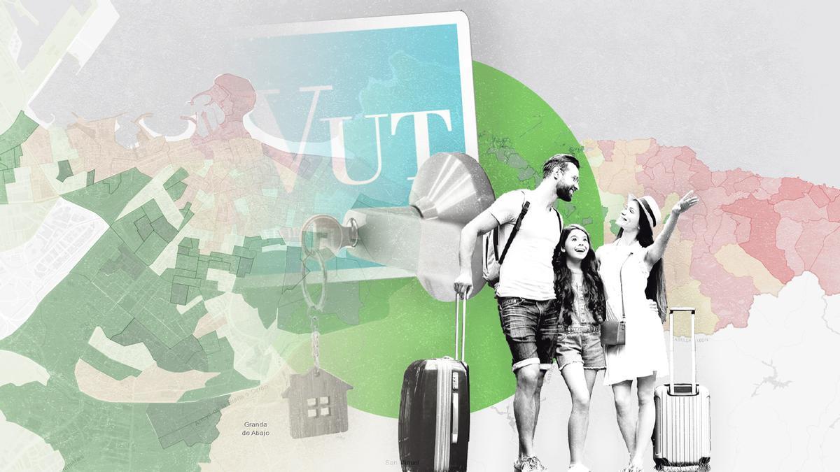 Mapa viviendas turísticas