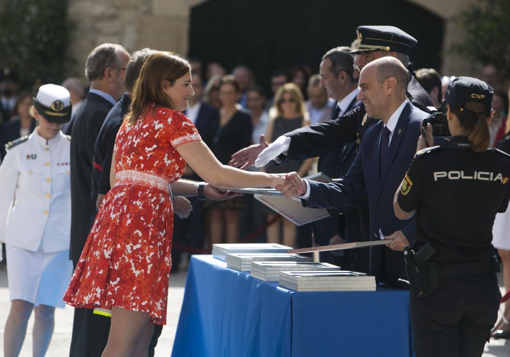 Celebración del Día de la Policía en el Castillo de Santa Bárbara