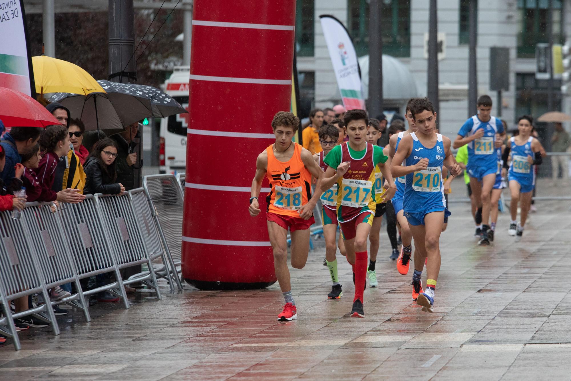 GALERÍA | La milla urbana de atletismo en Zamora, en imágenes