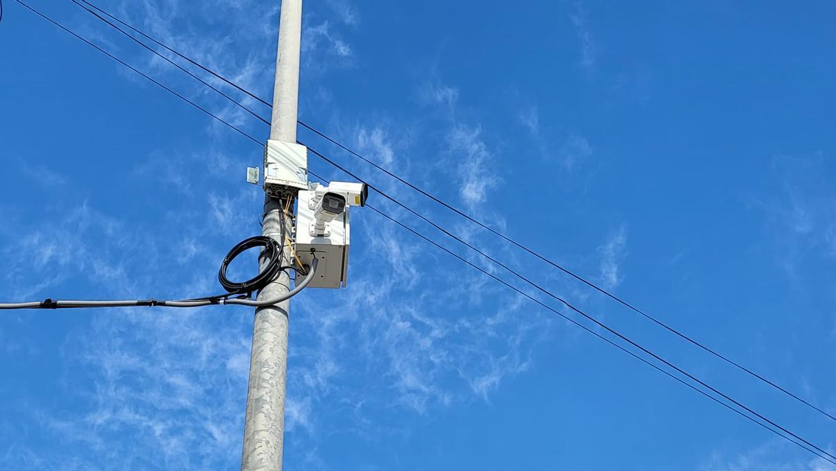 Cámaras de videovigilancia instaladas en Cox.