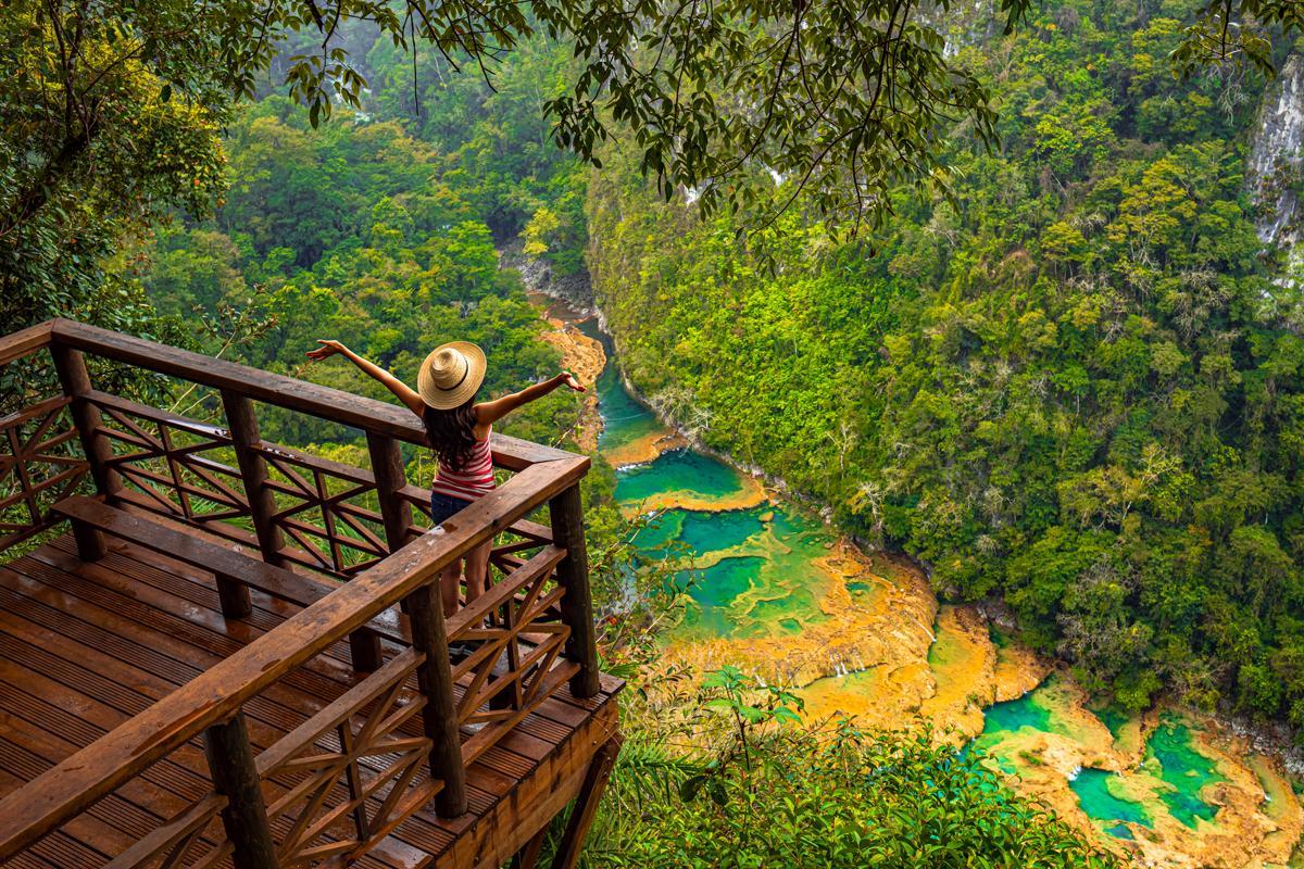 Monumento natural Semuc Champey, Guatemala