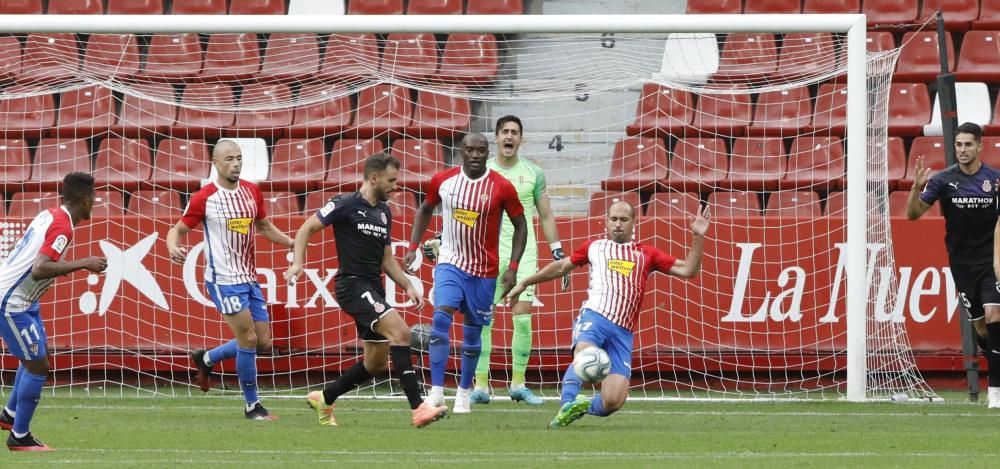 L''Sporting de Gijón - Girona en imatges