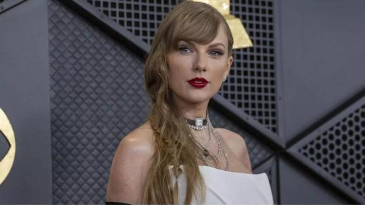 Taylor Swift als premis Grammy 2024
