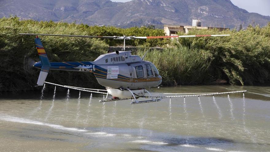 Sanitat autoriza el tratamiento aéreo de refuerzo contra la mosca negra en el Xúquer
