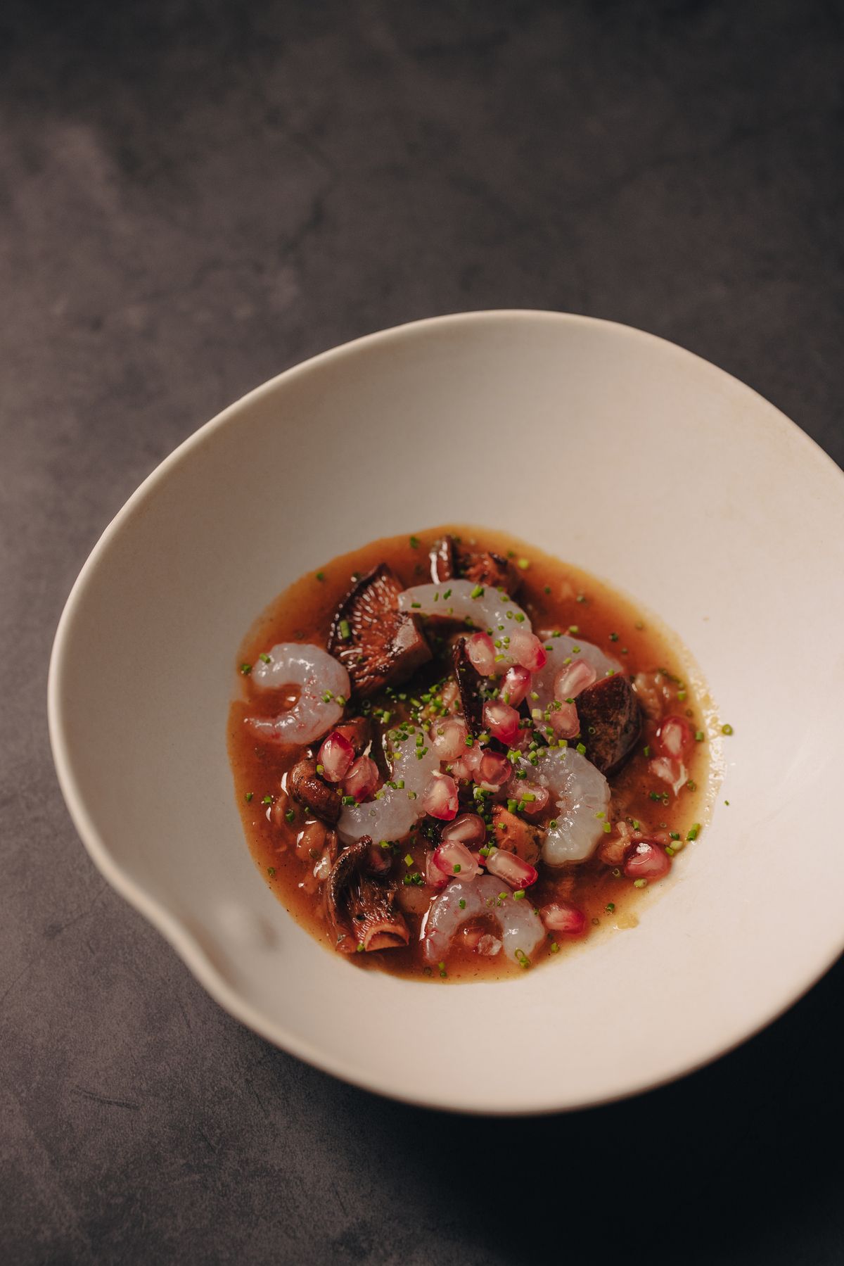 Así es y esto se come en el restaurante Open de Alicante