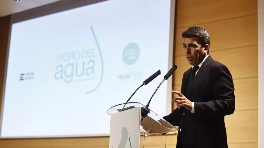 Carlos Mazón: &quot;En la Comunitat Valenciana somos ejemplo de que cada gota de agua, es una gota de oro&quot;