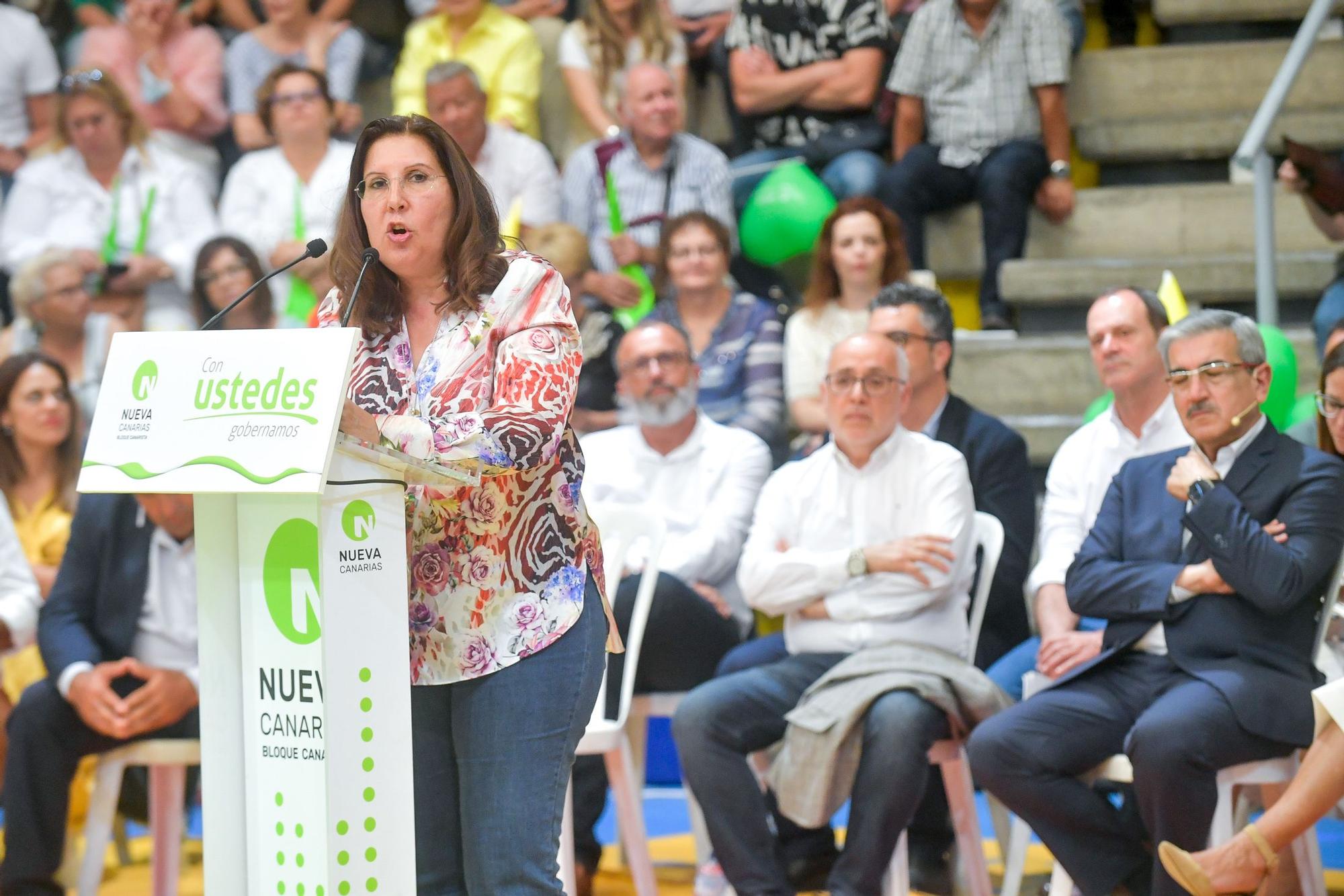 Presentación de candidaturas de Nuevas Canarias a las elecciones del 28M