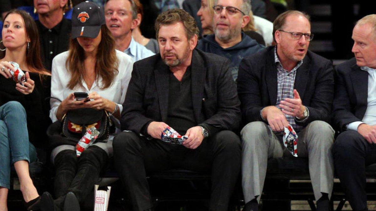 James Dolan, propietario de los New York Knicks