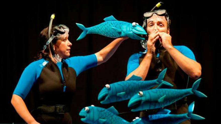 Espectáculo &#039;Acuario&#039; de María Canosa y el Teatro dos Ghazafelhos.