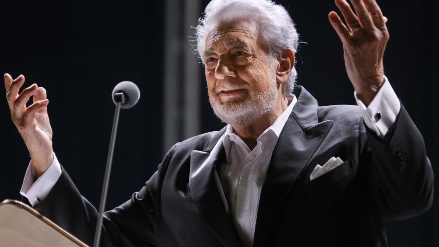 Plácido Domingo siguió actuando en España pese al veto del Ministerio de Cultura