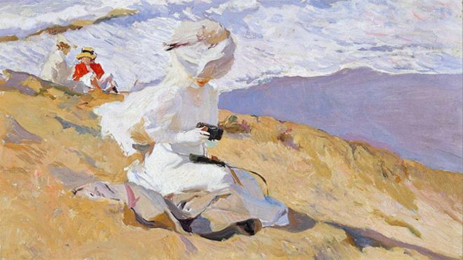 Sorolla en pequeño