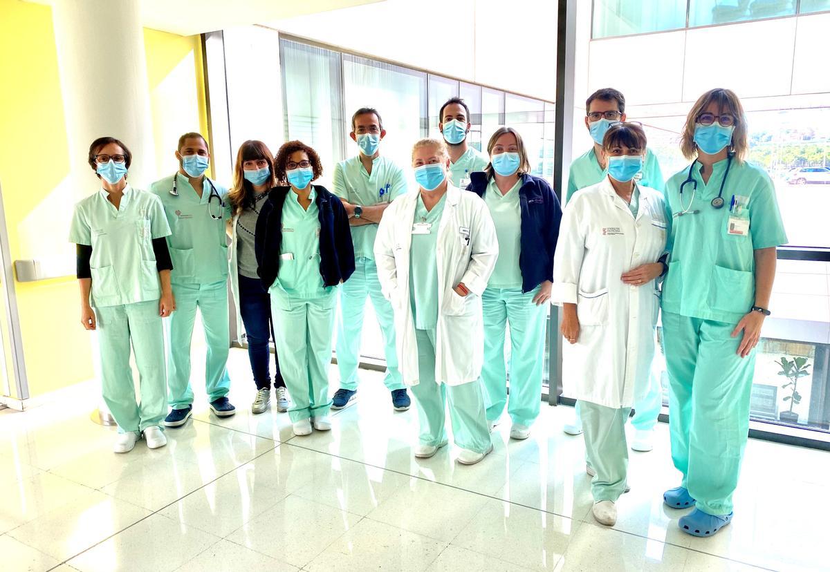 Equipo del servicio de Nefrología del Hospital de Torrevieja