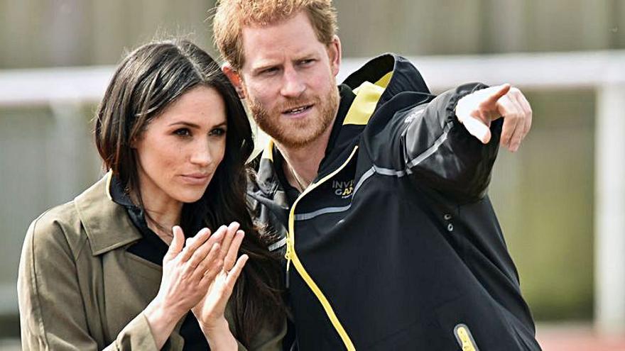 Meghan Markle y el príncipe Harry.   | // EFE