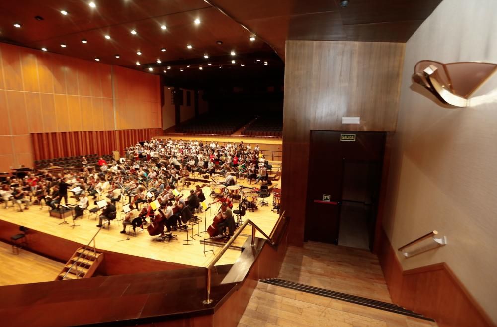 Ensayos de la OSPA en el Auditorio