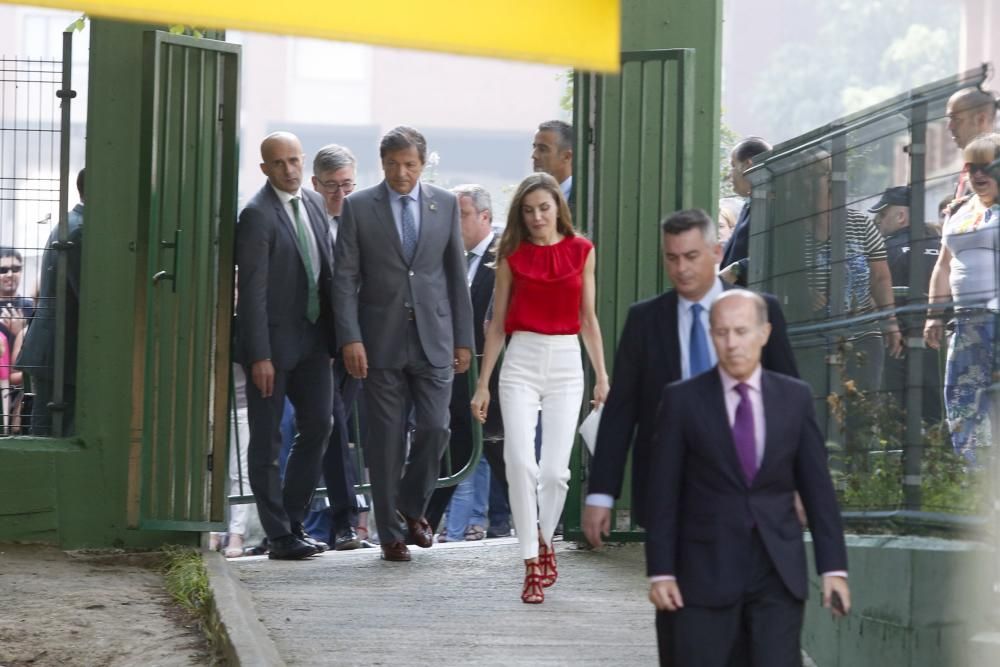 Visita de la Reina Letizia al colegio Quirinal