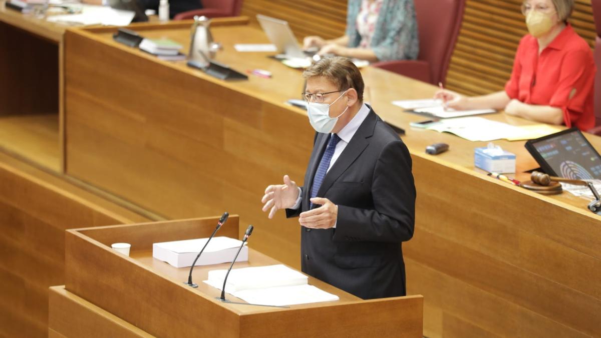 El president de la Generalitat interviene en el Debate de Política General de 2021.