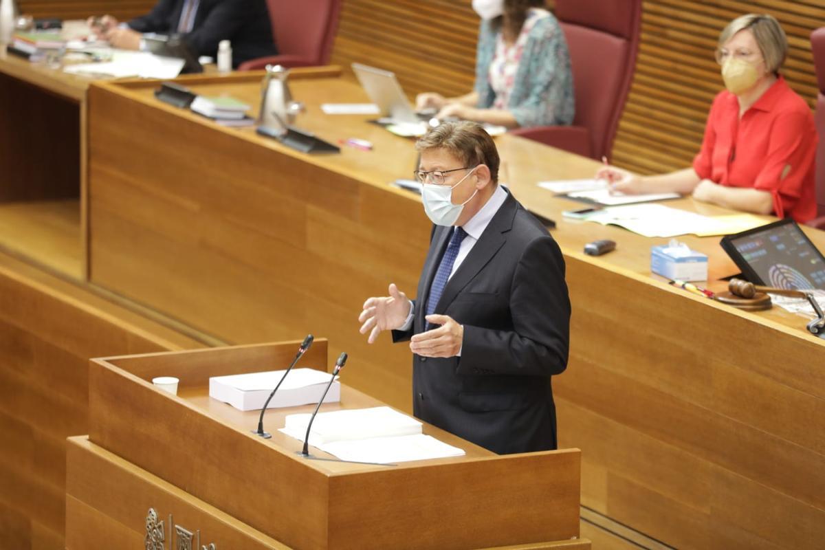 El president de la Generalitat interviene en el Debate de Política General de 2021.