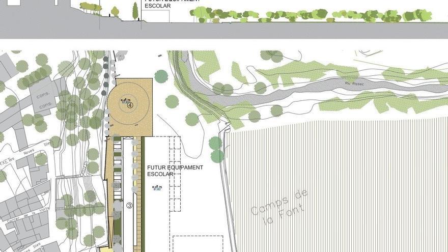 La Generalitat tira endavant la nova escola d'Avinyonet de Puigventós