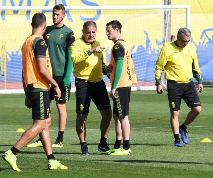 01/02/2019 TELDE. Entrenamiento UD Las Palmas en El Hornillo.  Fotografa: YAIZA SOCORRO.