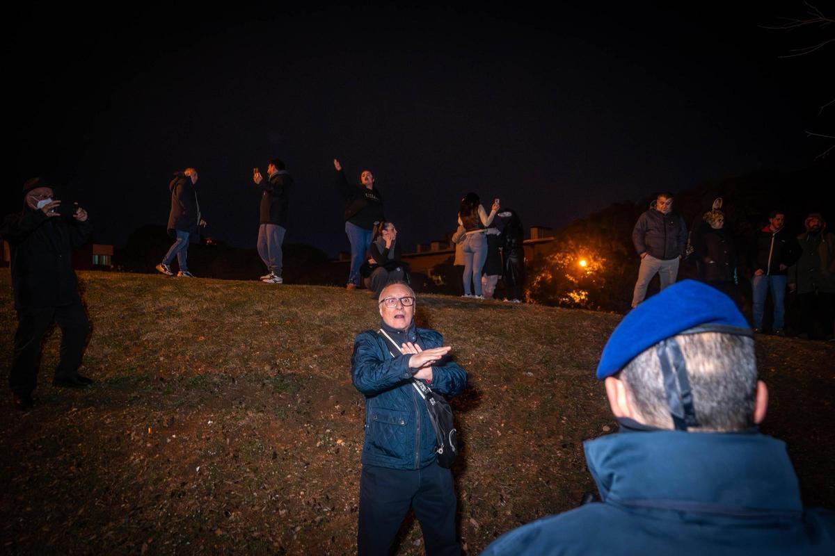 Concentraciones en Badalona a favor y en contra el desalojo de migrantes del B9