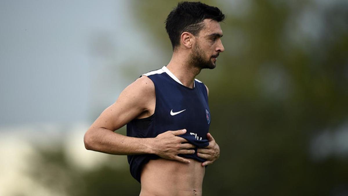 Javier Pastore sufrió un percance físico y se perderá el partido ante el Arsenal