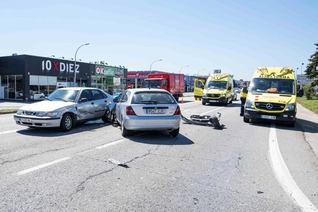 Accident al polígon de Sant Isidre