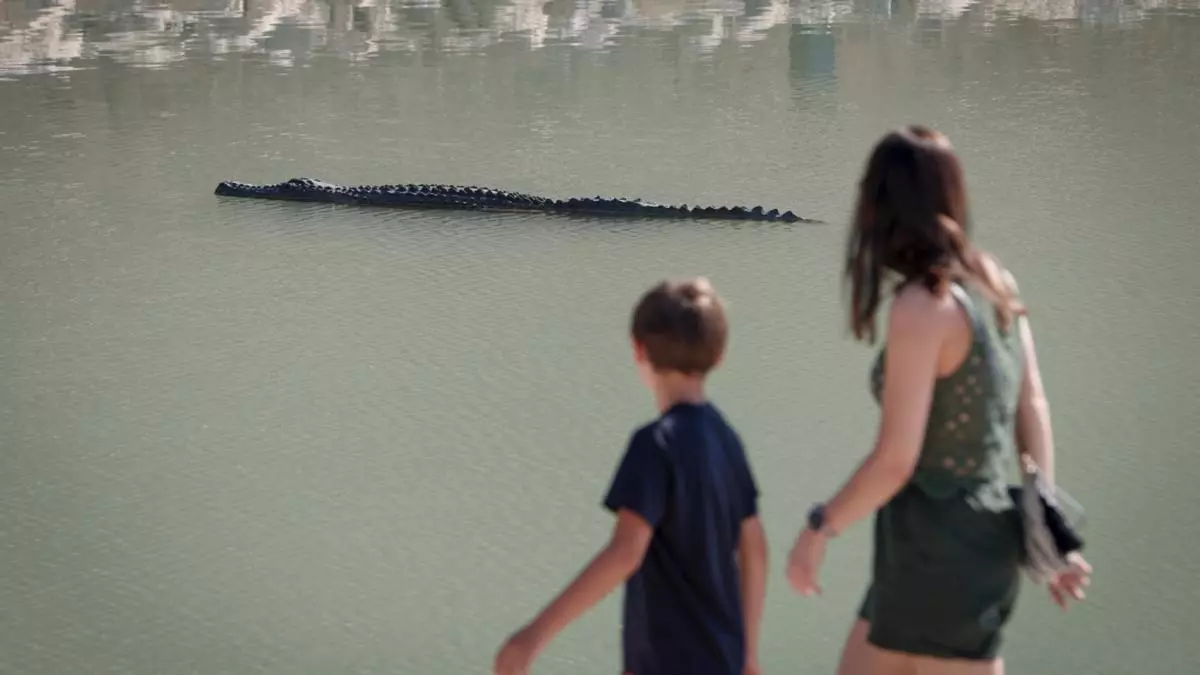 La leyenda del Drac de na Coca se convierte en escultura en el Parc de la Mar