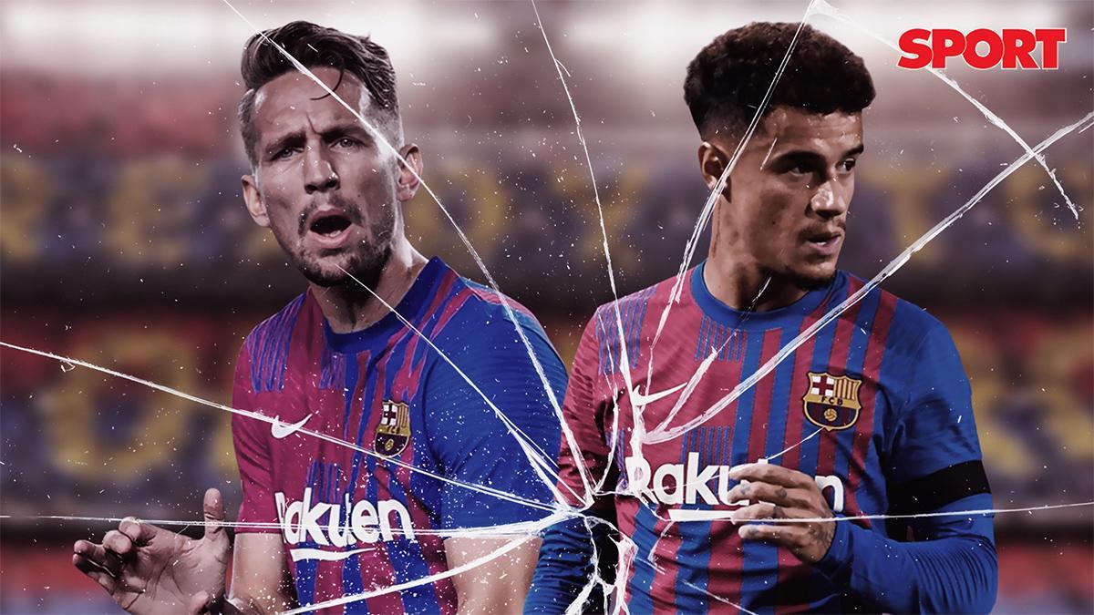 Luuk de Jong y Coutinho, 'olvidados' por Xavi