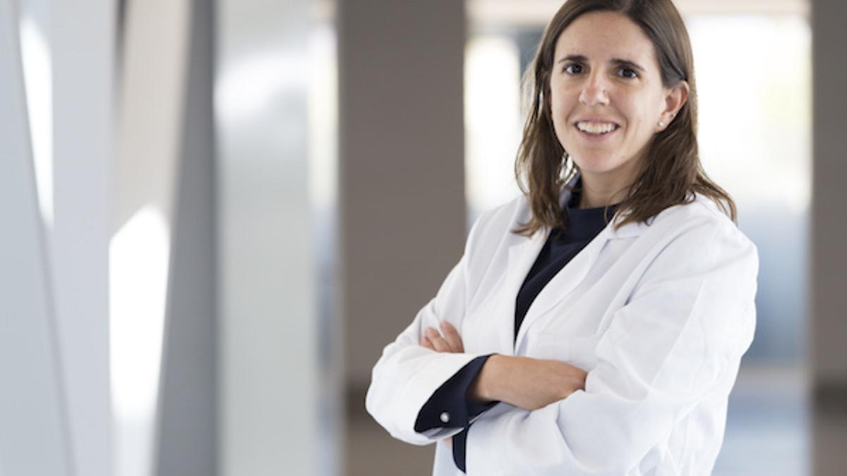La Dra. María Rodríguez, especialista en Cirugía Torácica del Hospital Universitario de Navarra.