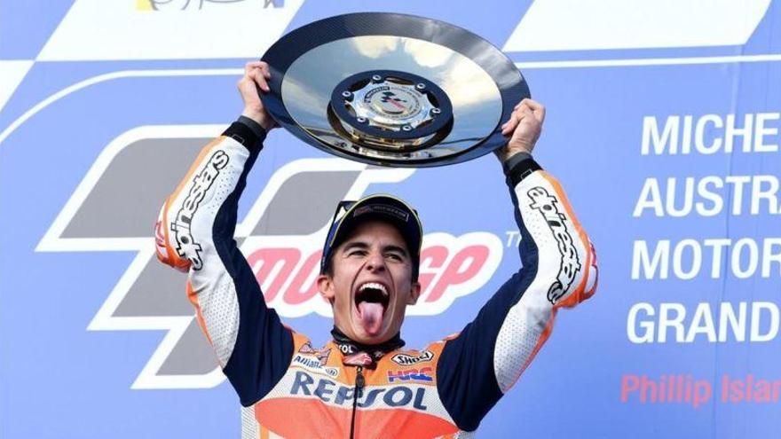 Márquez gana en Australia y ya puede ser campeón en Malasia