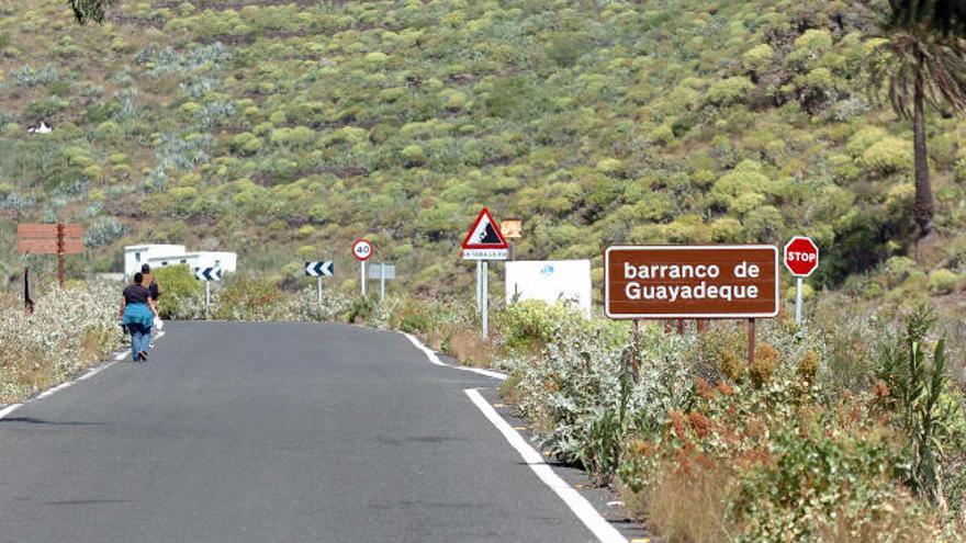 Agüimes abre una nueva vía de acceso al barranco de Guayadeque