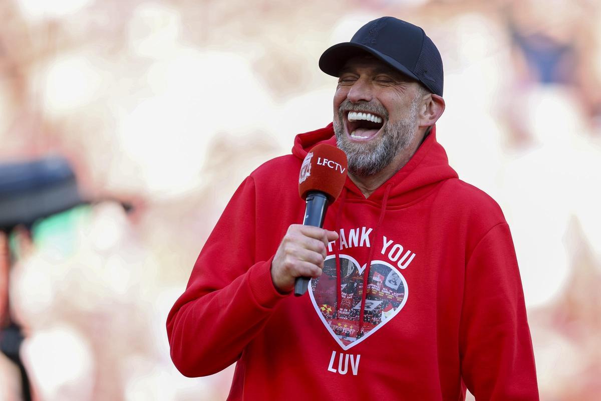 Jürgen Klopp, exentrenador del Liverpool y del Dortmund, ahora en Red Bull