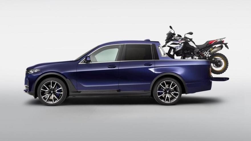 BMW X7 Pick-up, una versión única creada por los aprendices de BMW en Múnich