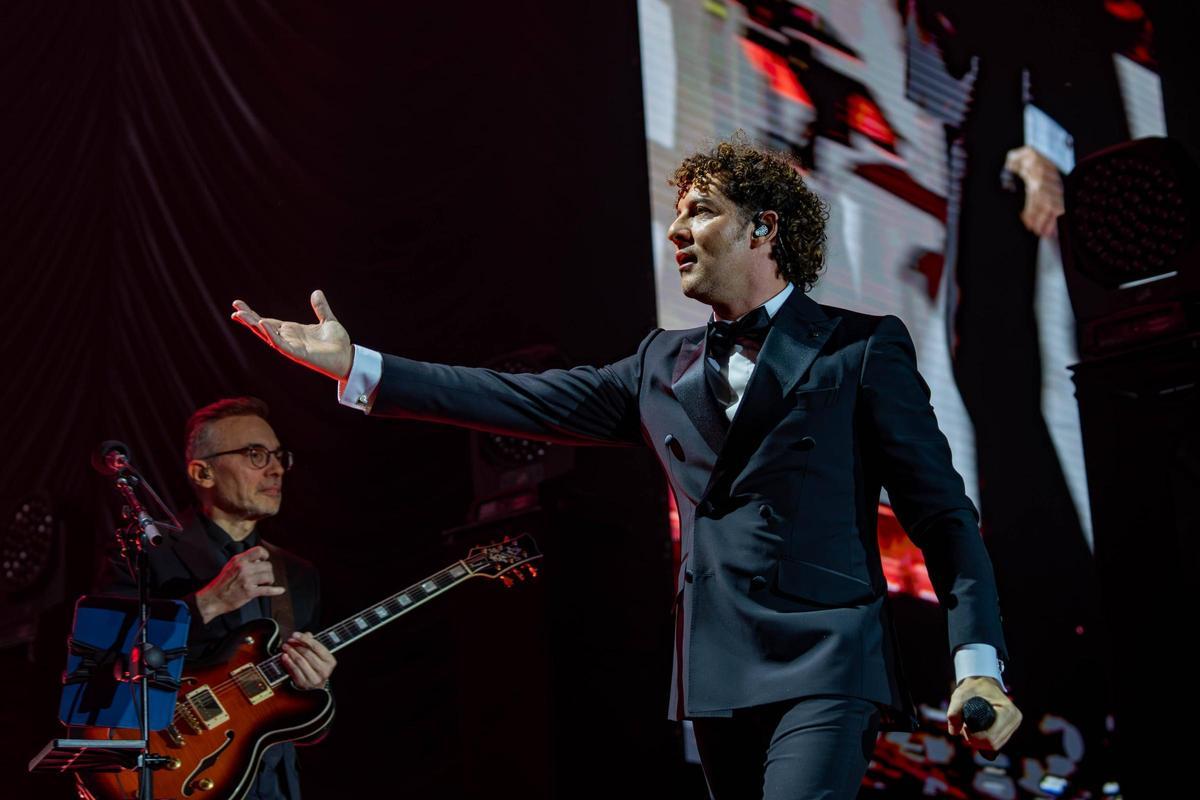 Concierto de Navidad de David Bisbal en el Palau Sant Jordi
