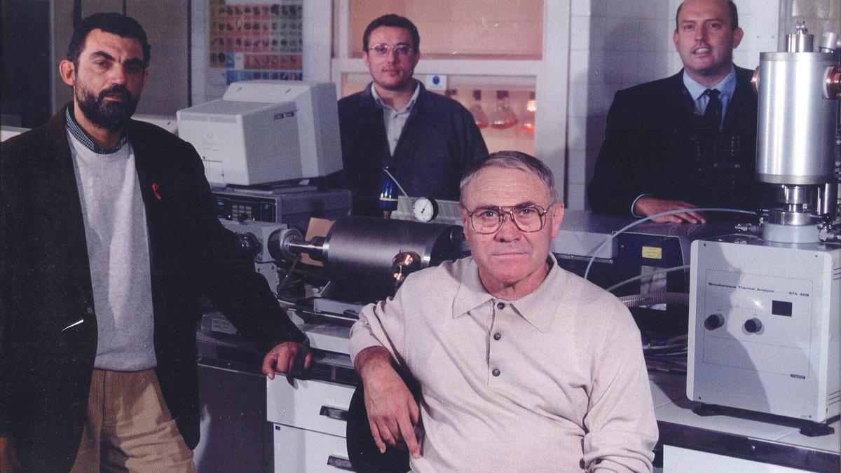 Equipo directivo del ITC en 1991.