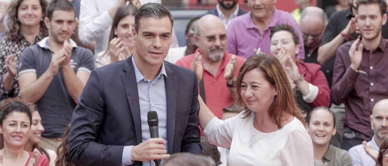 El año de los grandes triunfos socialistas en Balears fue 2019, pero 2023 es otra historia.