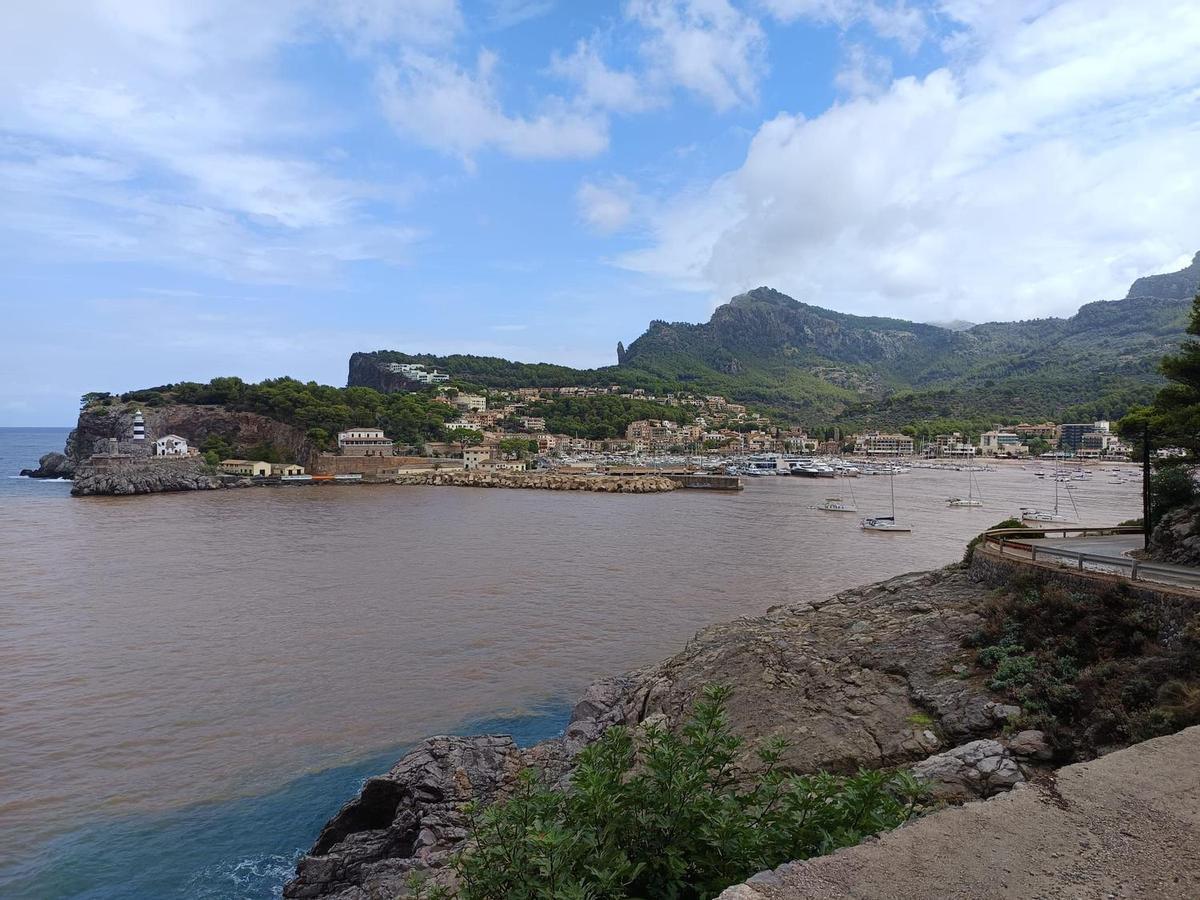 Los efectos de la DANA en Port Sóller, en imágenes