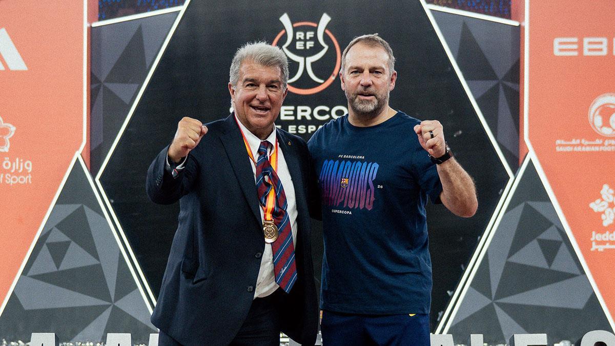 Joan Laporta: "En la victoria y en la derrota se debe generoso y respetuoso."