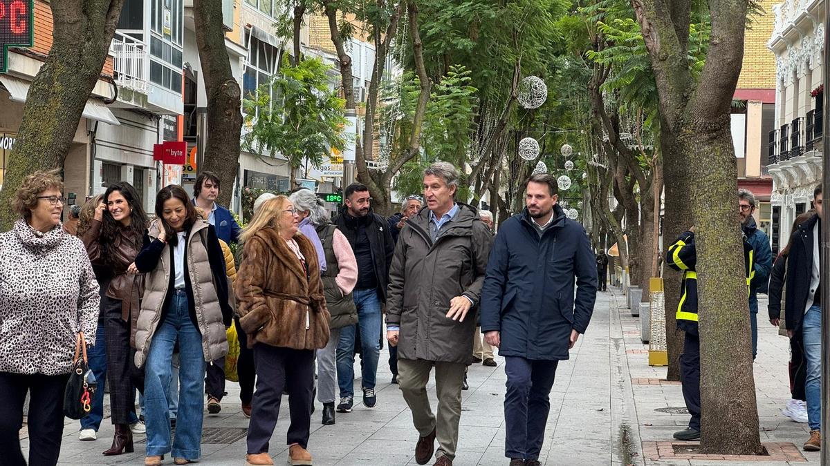 Feijóo ve en Extremadura el inicio del fin del sanchismo el 21D