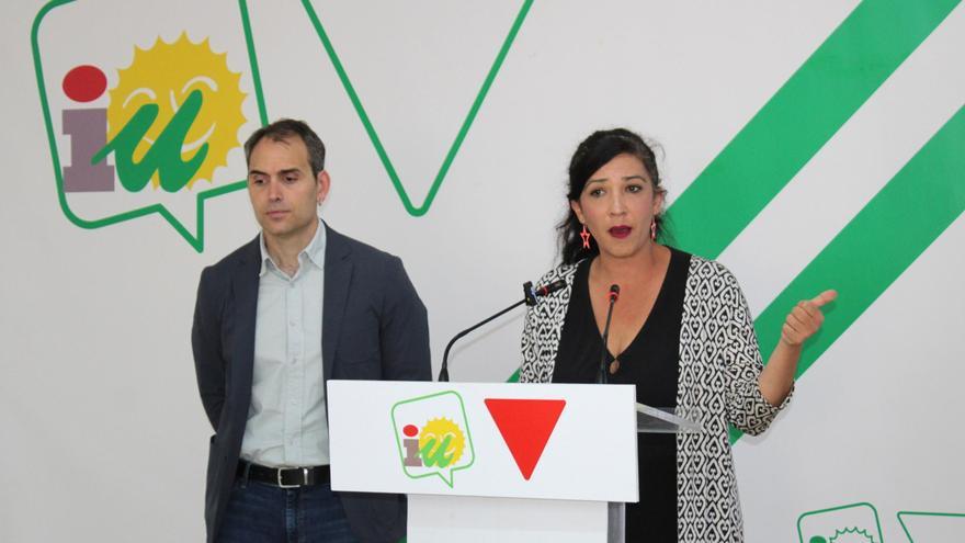 La coordinadora provincial de Izquierda Unida Málaga, Toni Morillas, en una imagen de archivo