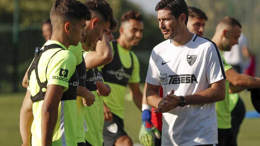 El conjunto costasoleño comenzó ayer la fase de pretemporada en Estepona, allí estarán hasta el 2 de agosto.