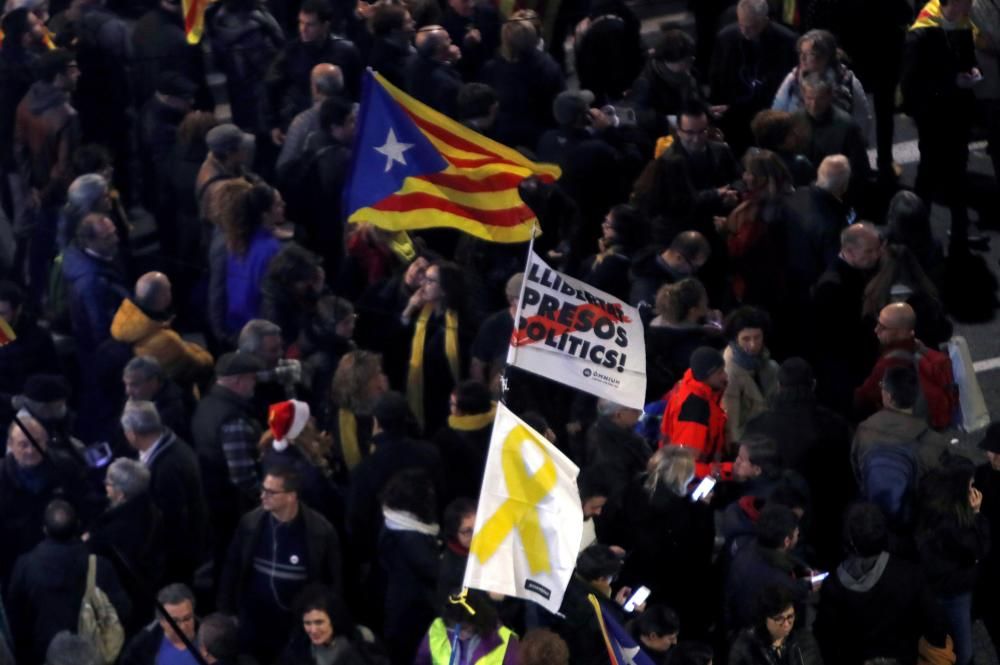 Manifestació del 21 de desembre a Barcelona