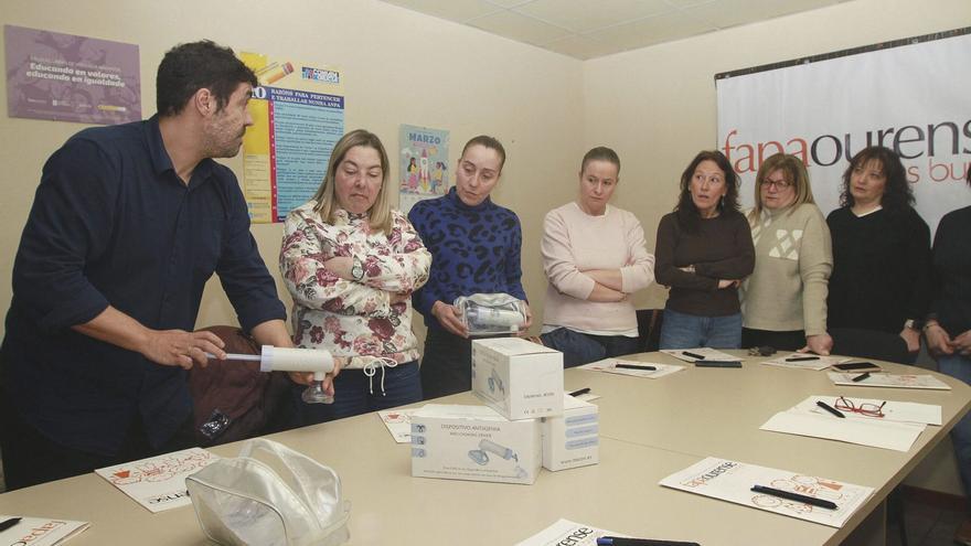 Los comedores de Ourense incorporan un dispositivo anti-atragantamiento avalado por pediatras