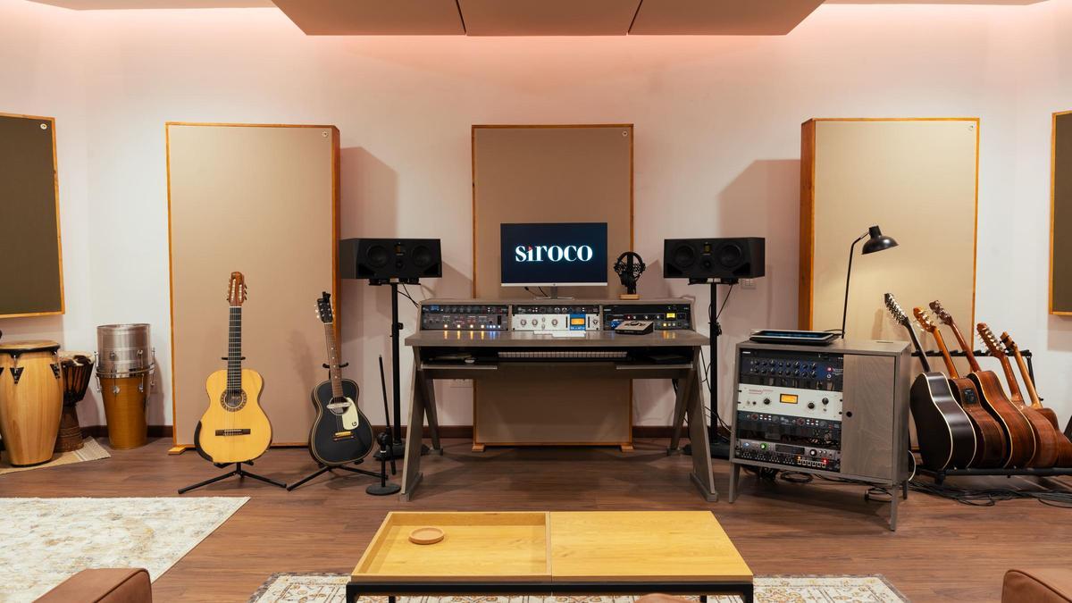 Interior del Estudio Siroco en Vegueta.
