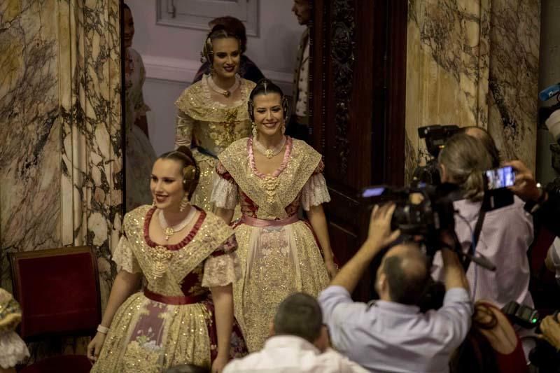 Proclamación de las falleras mayores de València 2020