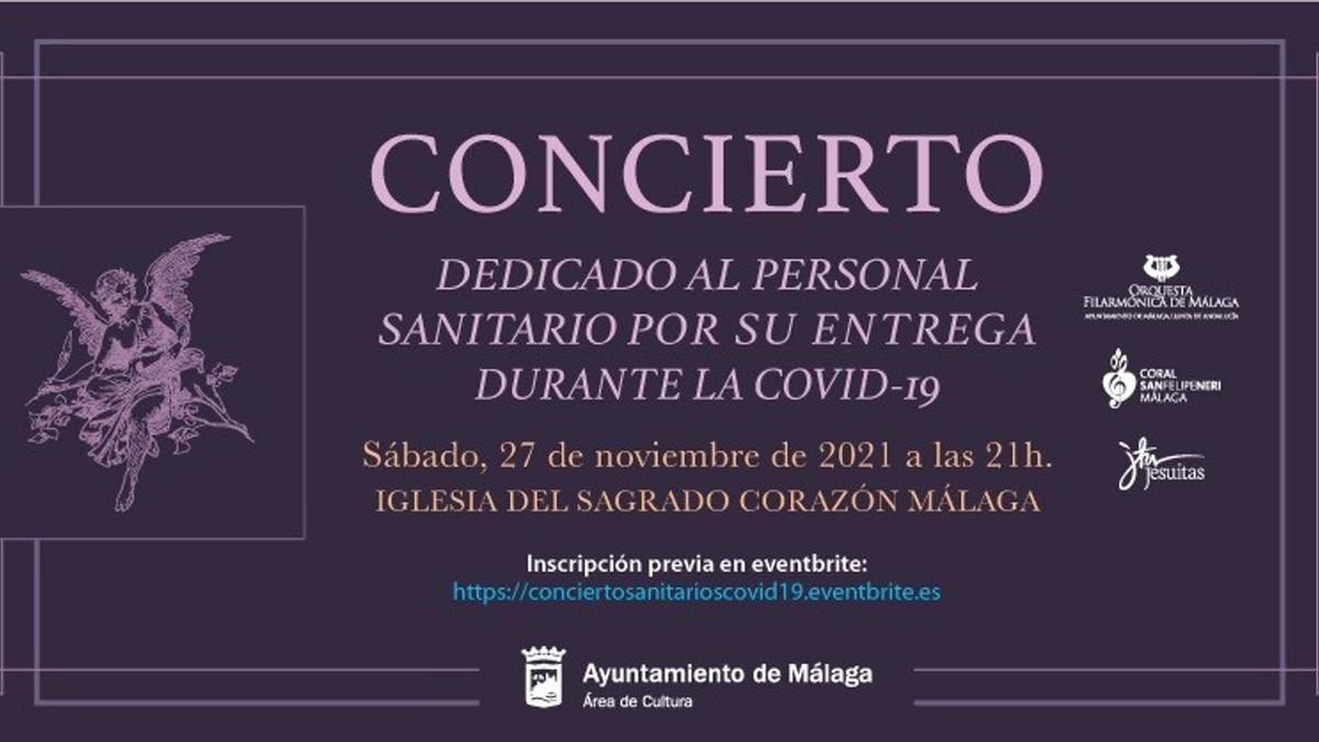 Cartel del concierto