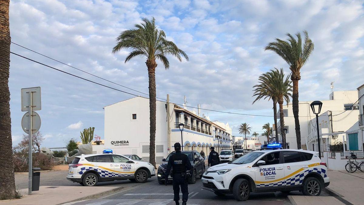 Imagen de archivo de la Policia Local de Formentera