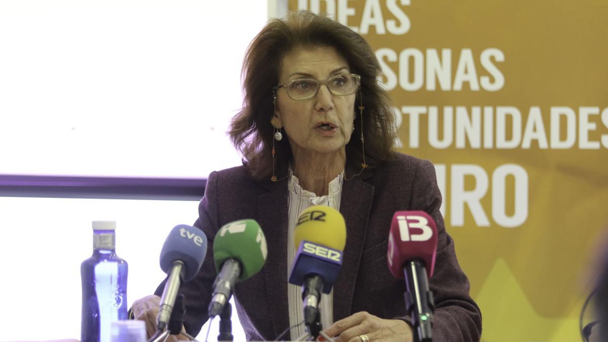 Carmen Planas, presidenta de la CAEB, en una imagen de archivo.