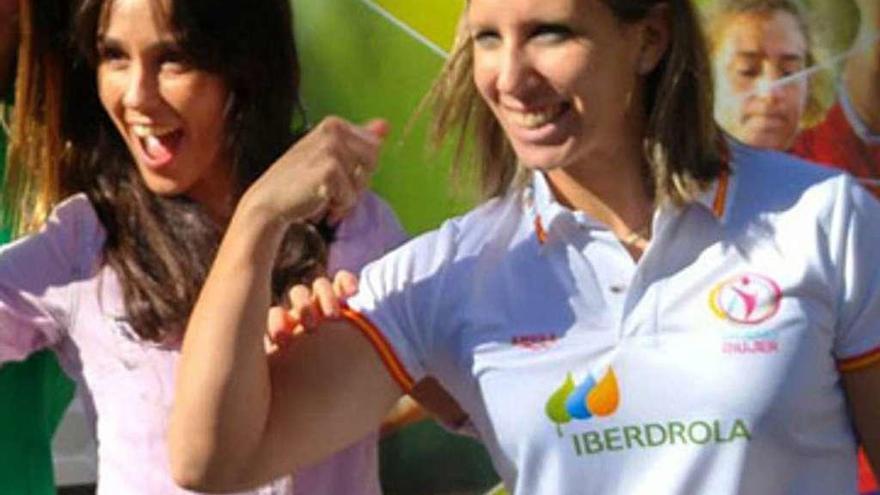 Jennifer Pareja y Teresa Portela participaron en la jornada celebrada en Castellón.